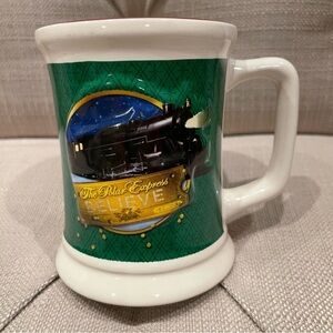 The Polar Express Believe Christmas Coffee Cup Green Bell Still Rings For Me Mug